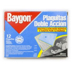 Baygon Plaquitas Doble Acción