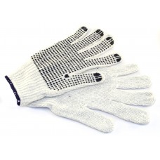 Guantes Tela con puntos de PVC